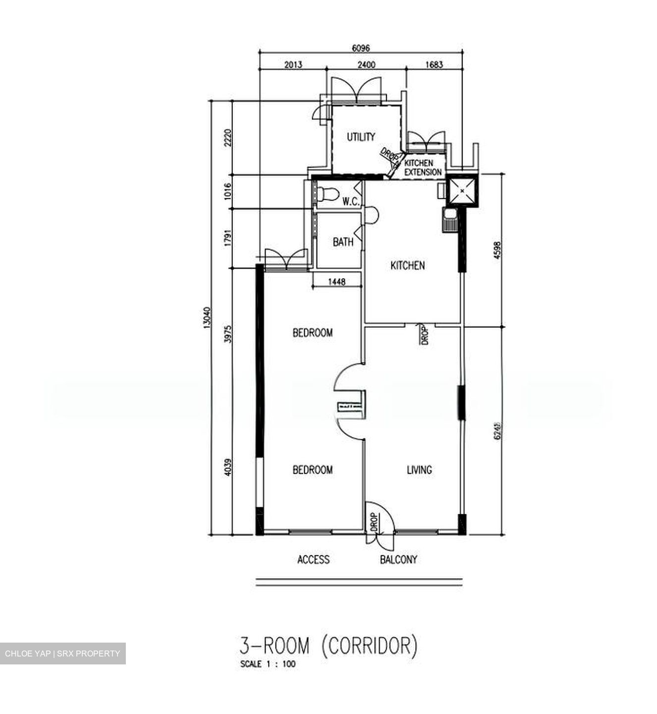 Blk 8 Selegie House (Central Area), HDB 3 Rooms #603723831